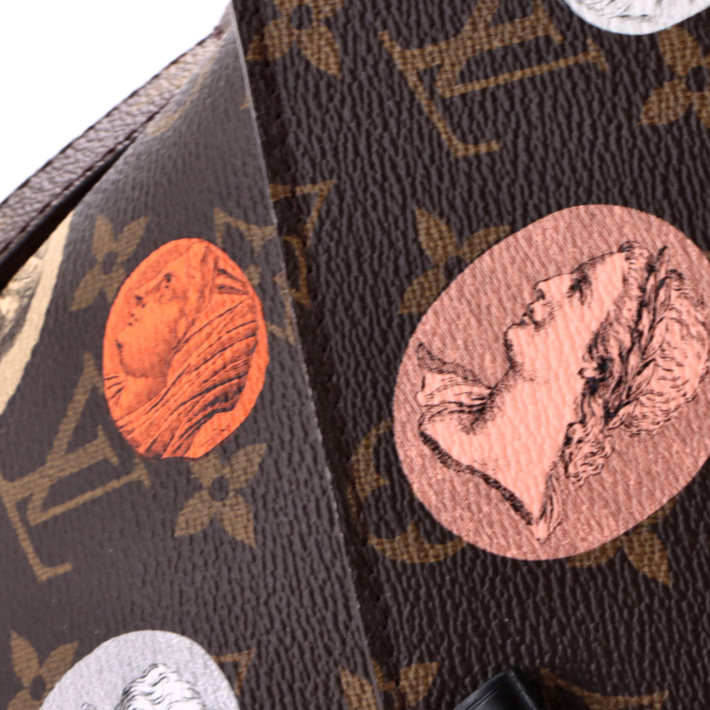 Pochette Metis Limited Edition Fornasetti Cameo Monogram Canvas