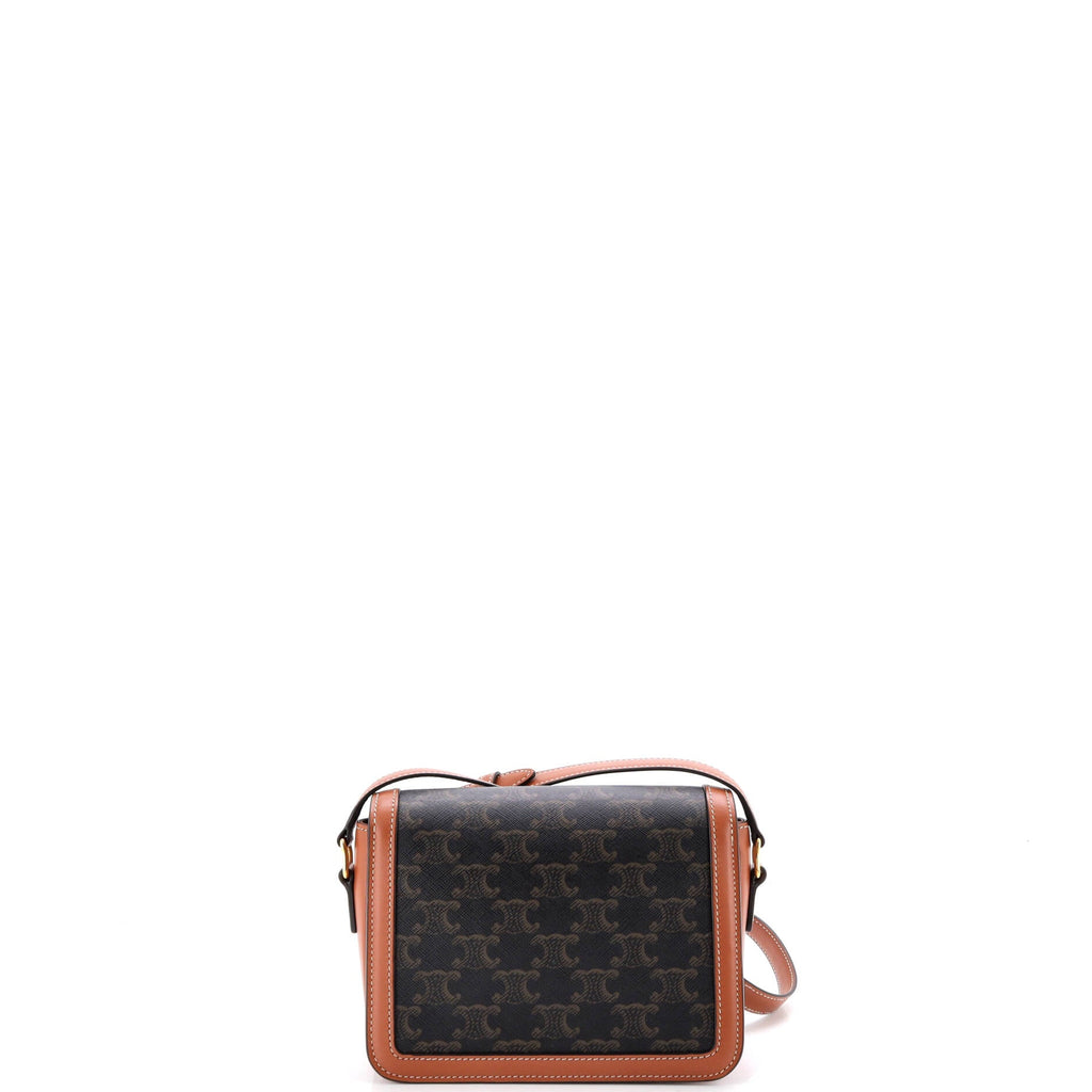 Triomphe Shoulder Bag Triomphe Coated Canvas Medium