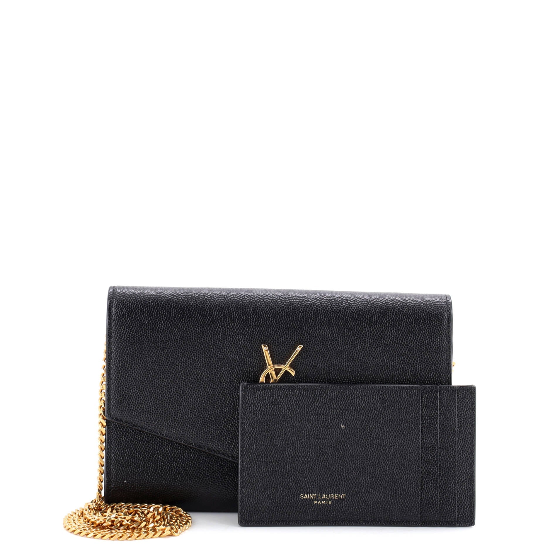 Uptown Chain Wallet Leather