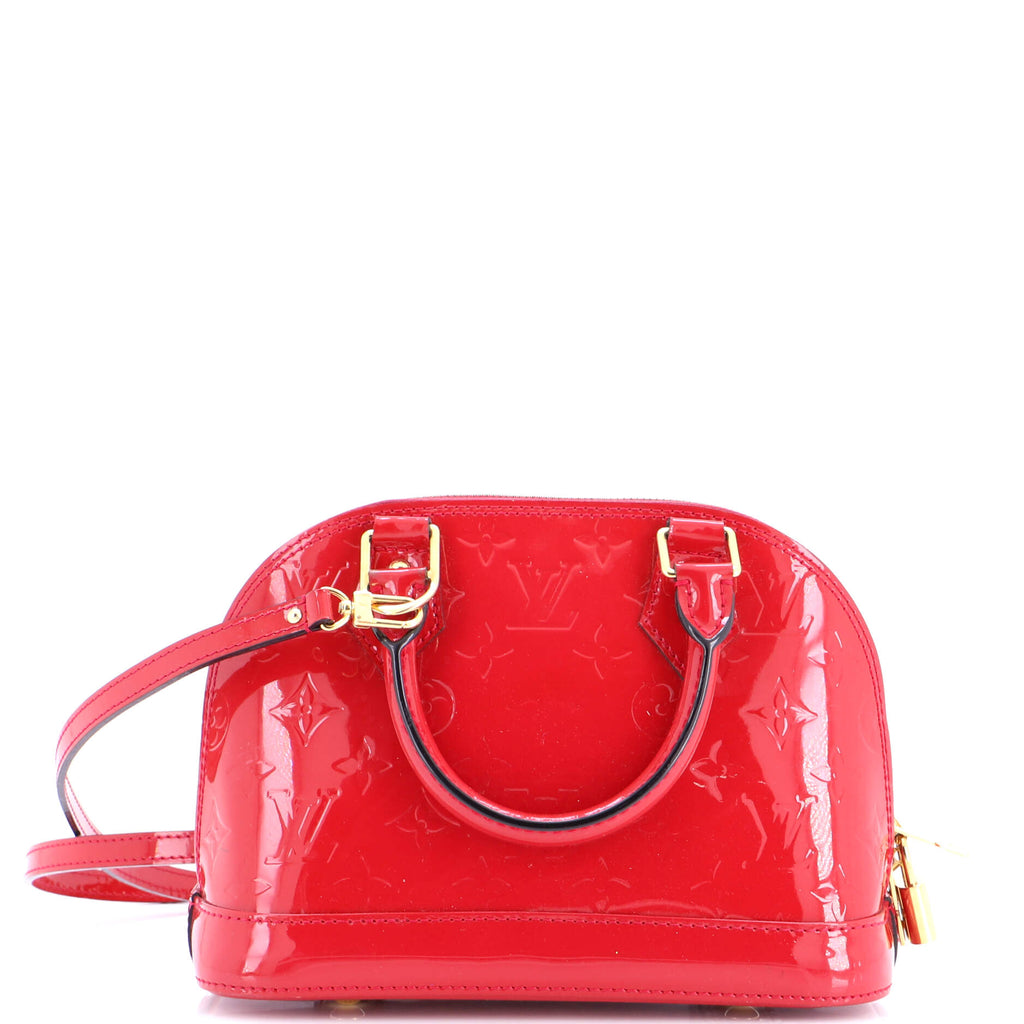 Alma Handbag Monogram Vernis BB