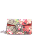Dionysus Bag Blooms Print GG Coated Canvas Super Mini