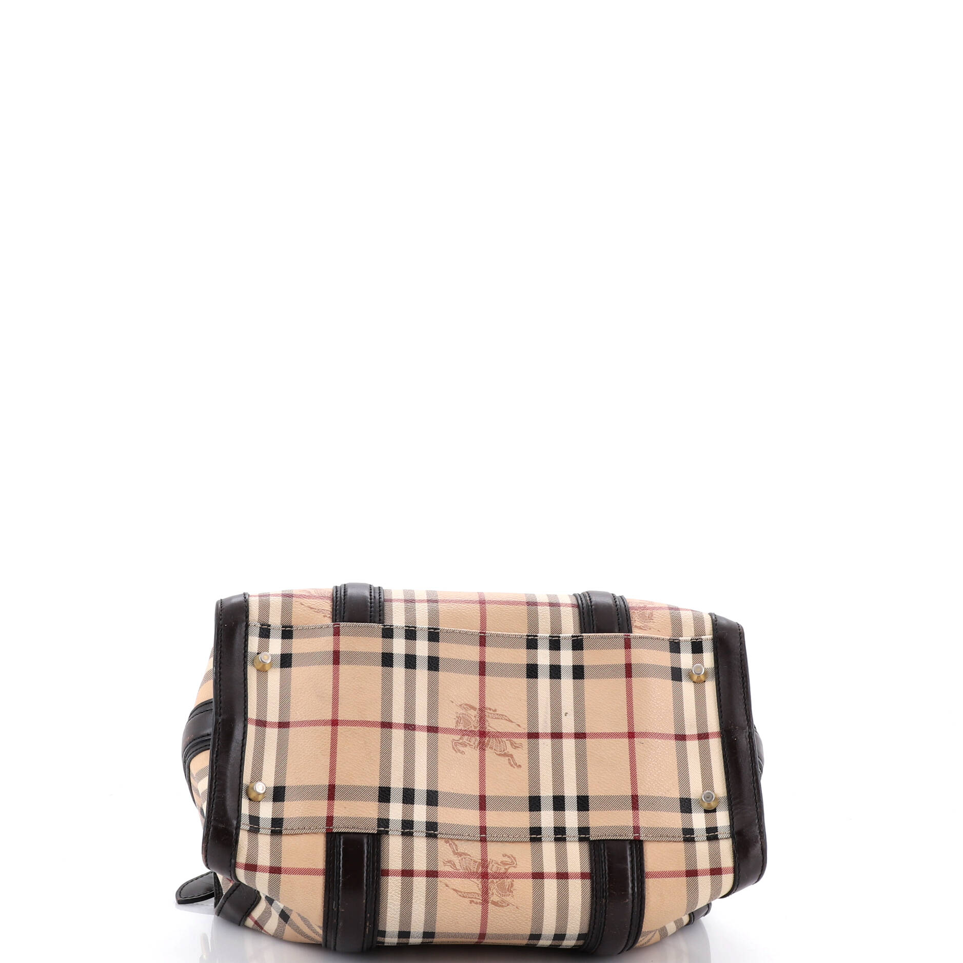 Alchester Bowling Bag Haymarket Coated Canvas and Leather Medium