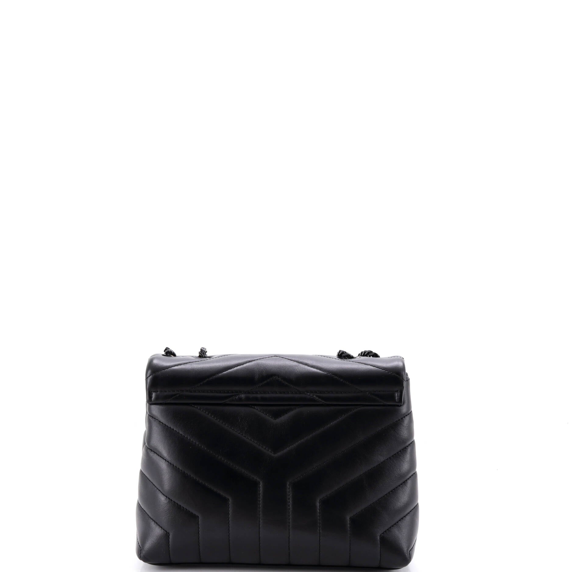 Loulou Shoulder Bag Matelasse Chevron Leather Small