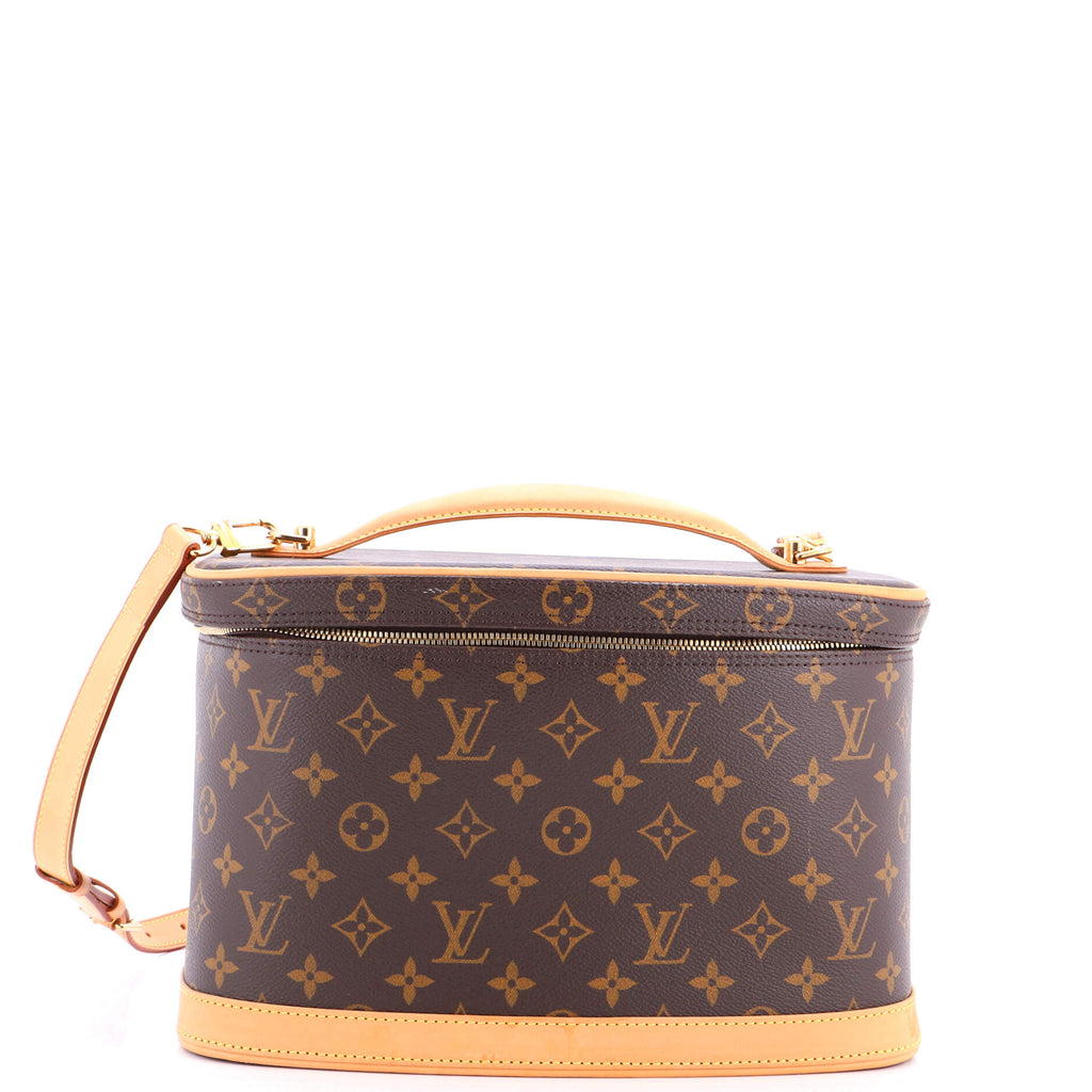 Nice Train Case Monogram Canvas
