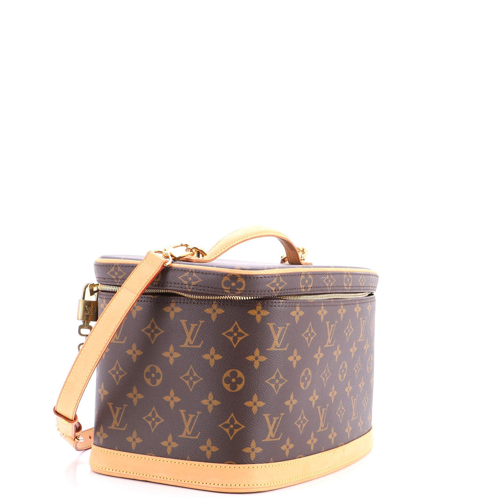 Nice Train Case Monogram Canvas