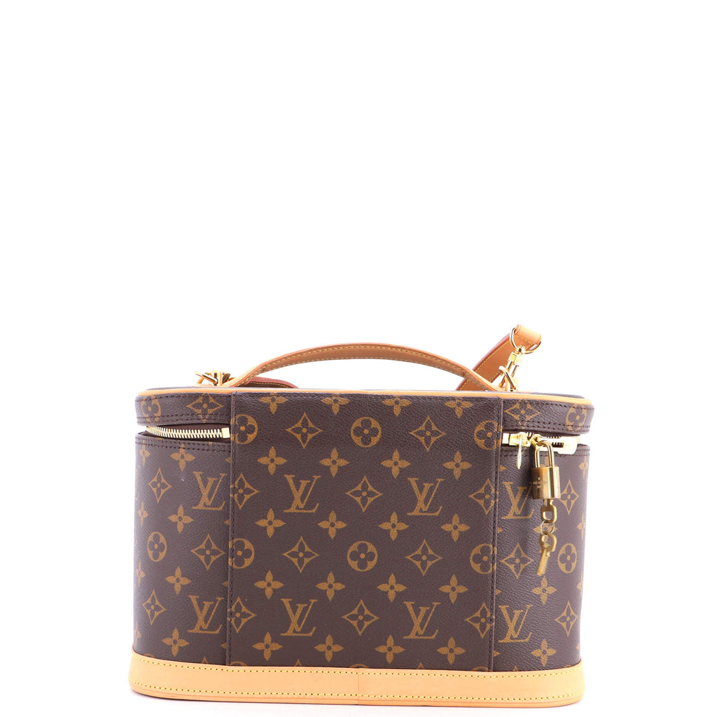 Nice Train Case Monogram Canvas
