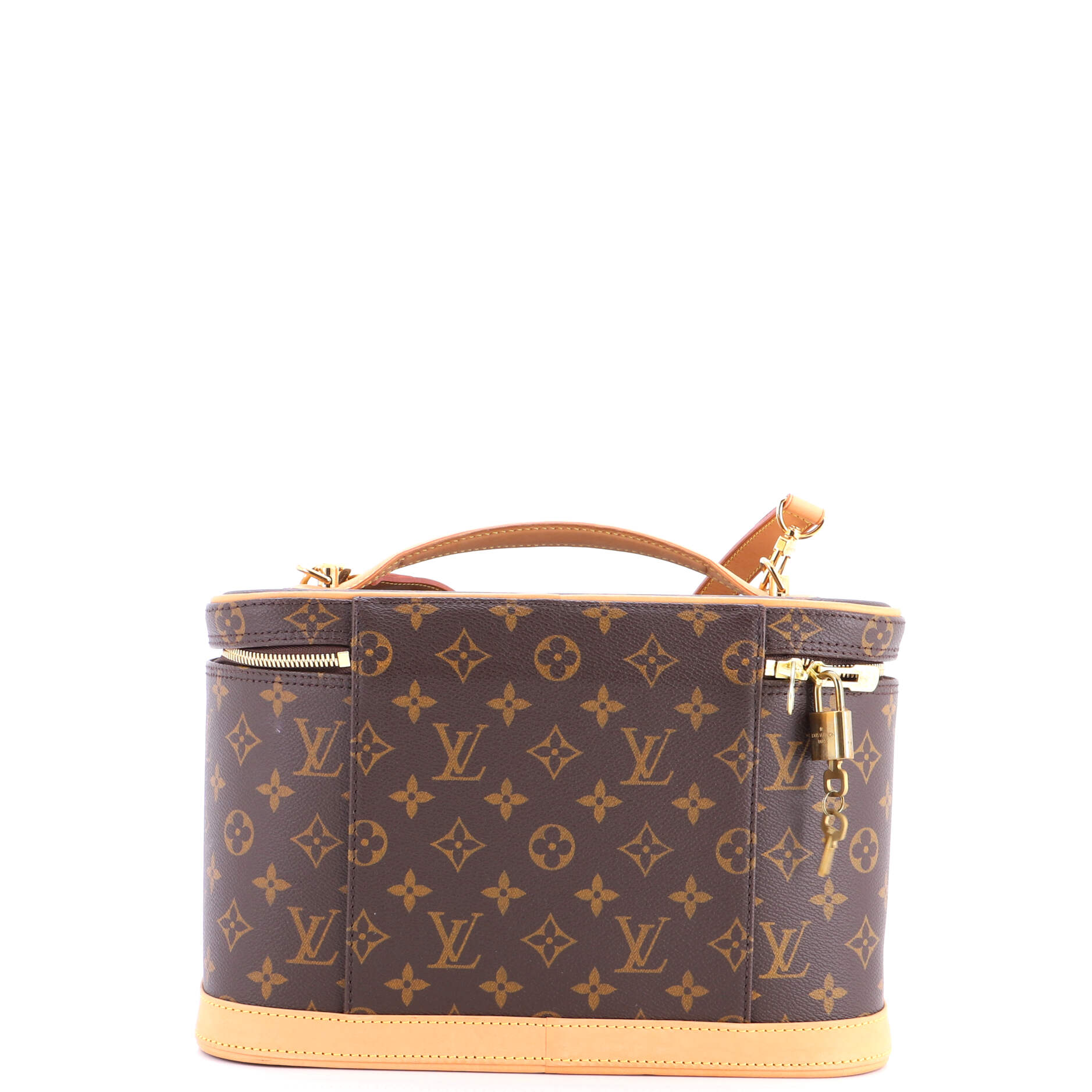 Nice Train Case Monogram Canvas