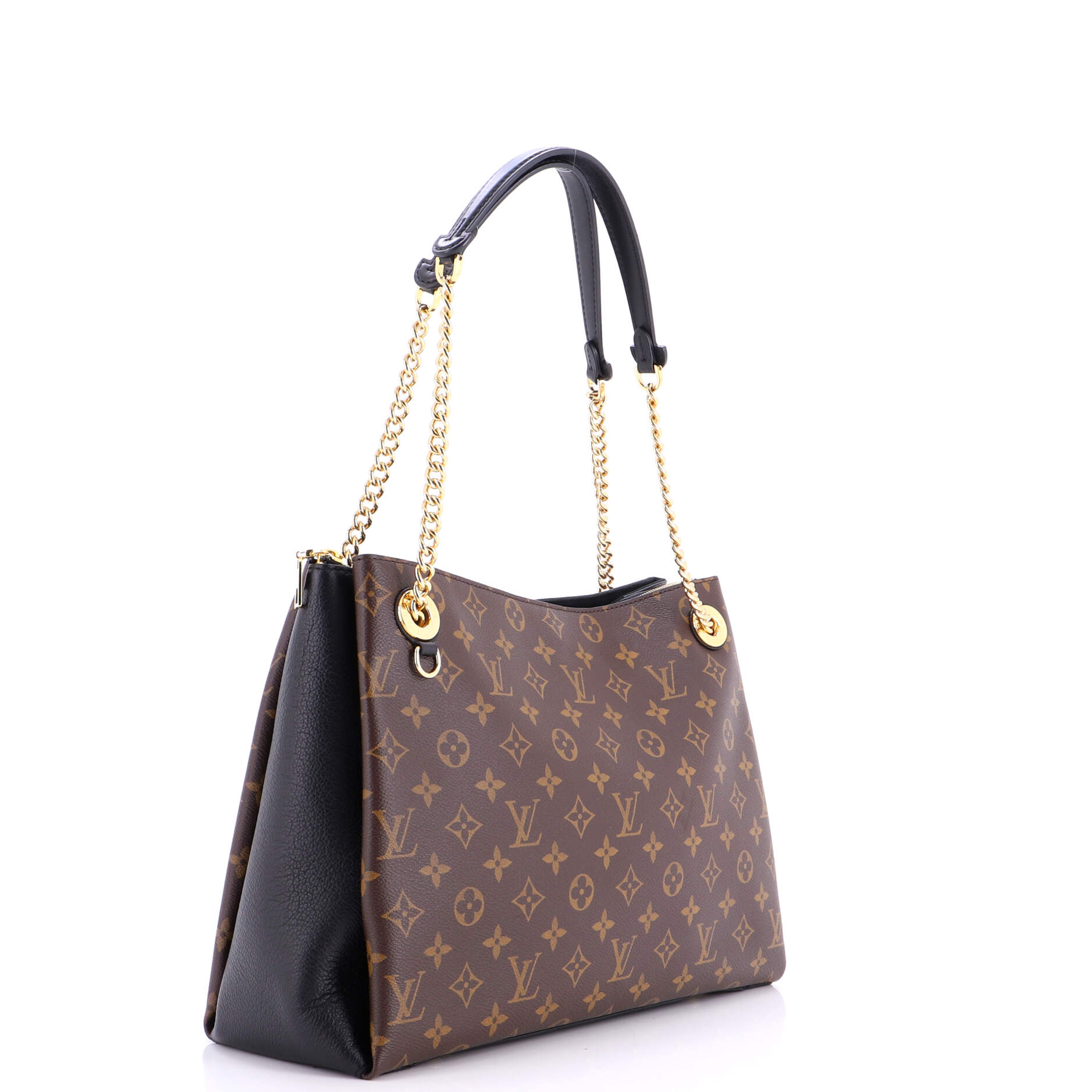 Surene Handbag Monogram Canvas with Leather MM