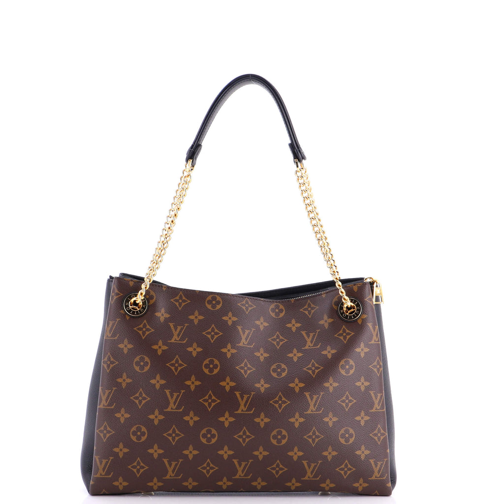 Surene Handbag Monogram Canvas with Leather MM