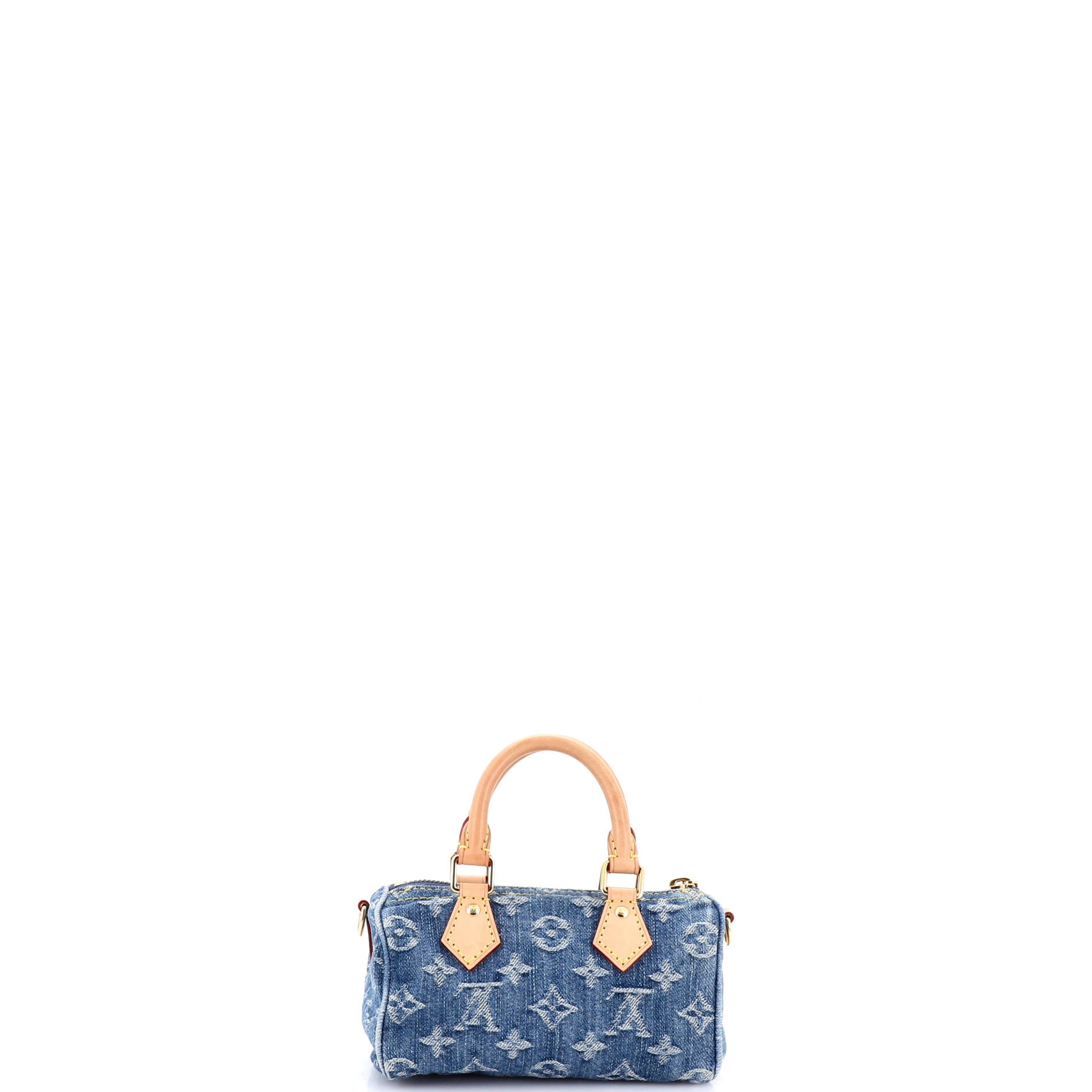 Speedy Bandouliere NM Bag Monogram Denim Nano