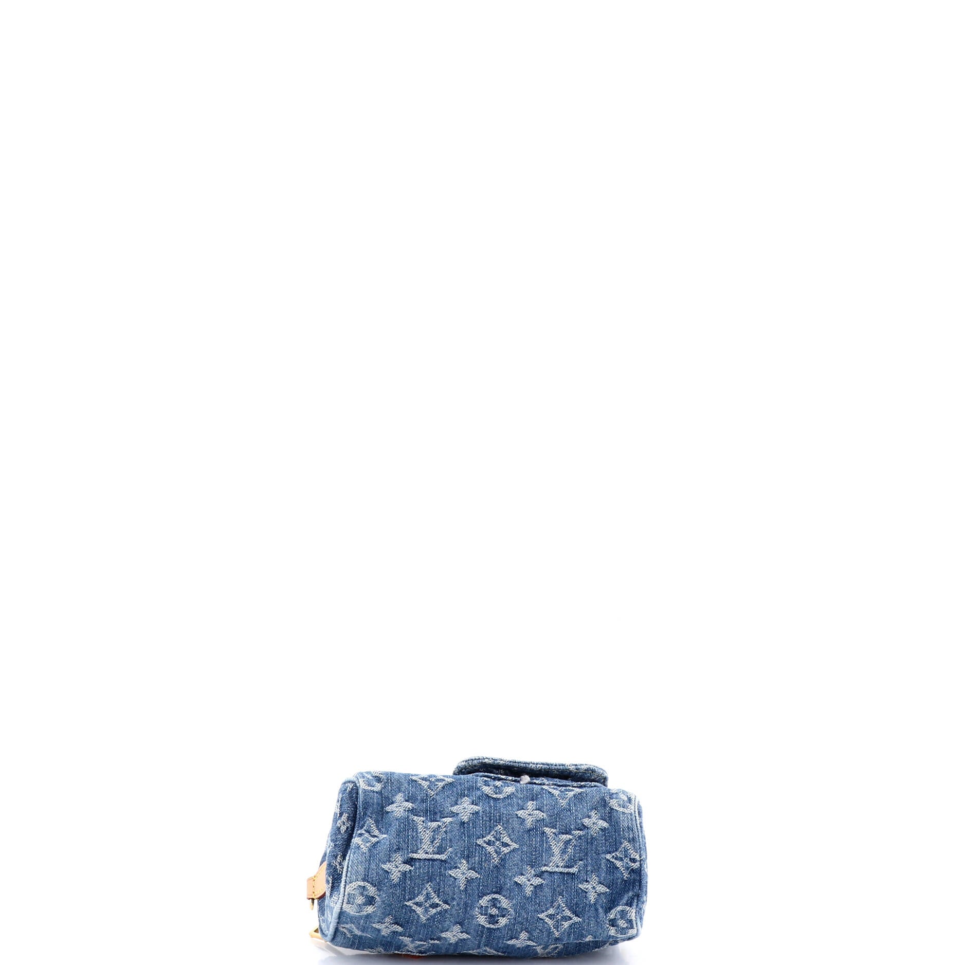 Speedy Bandouliere NM Bag Monogram Denim Nano