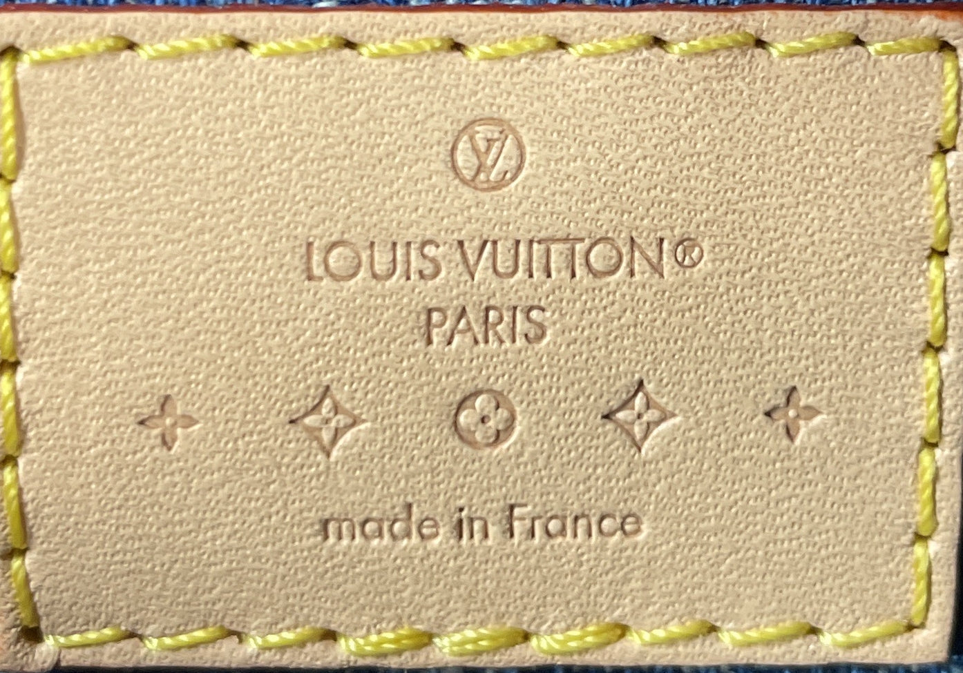 Speedy Bandouliere NM Bag Monogram Denim Nano