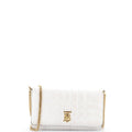 Lola Clutch on Chain Quilted Leather