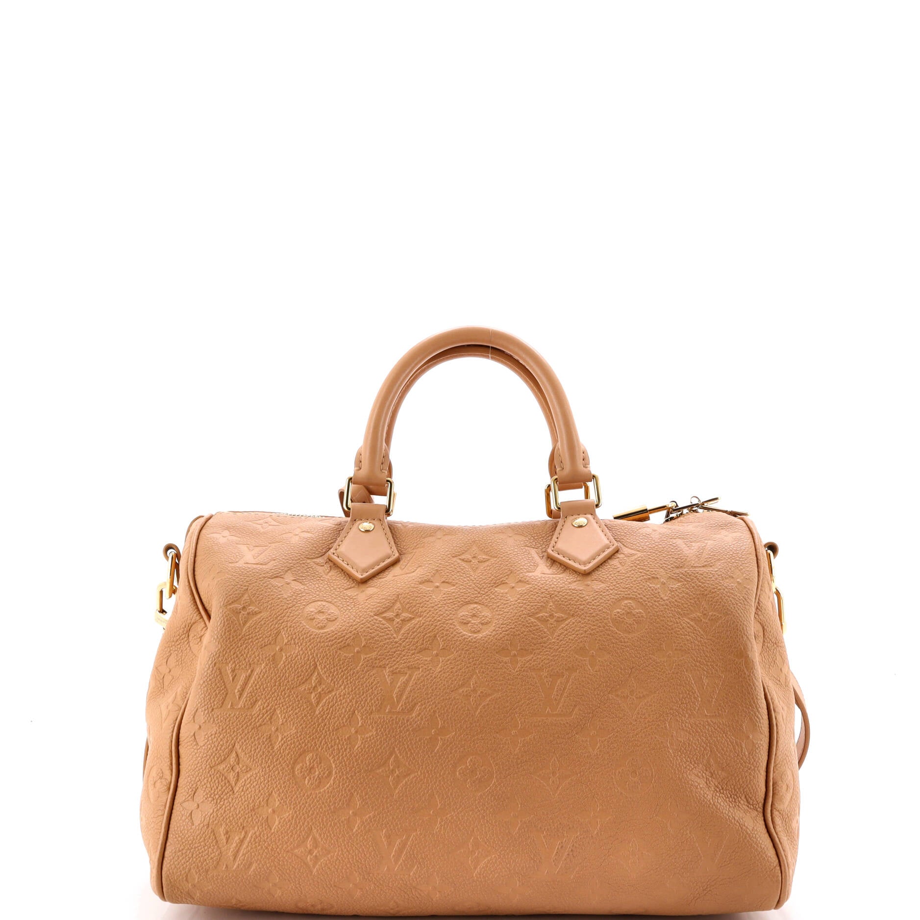 Speedy Soft Bandouliere Bag Monogram Empreinte Leather 30