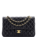 Classic Double Flap Bag Quilted Lambskin Medium