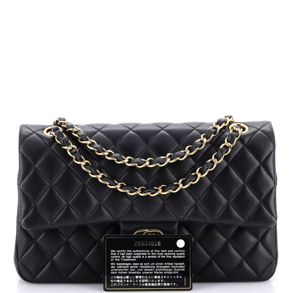 Classic Double Flap Bag Quilted Lambskin Medium