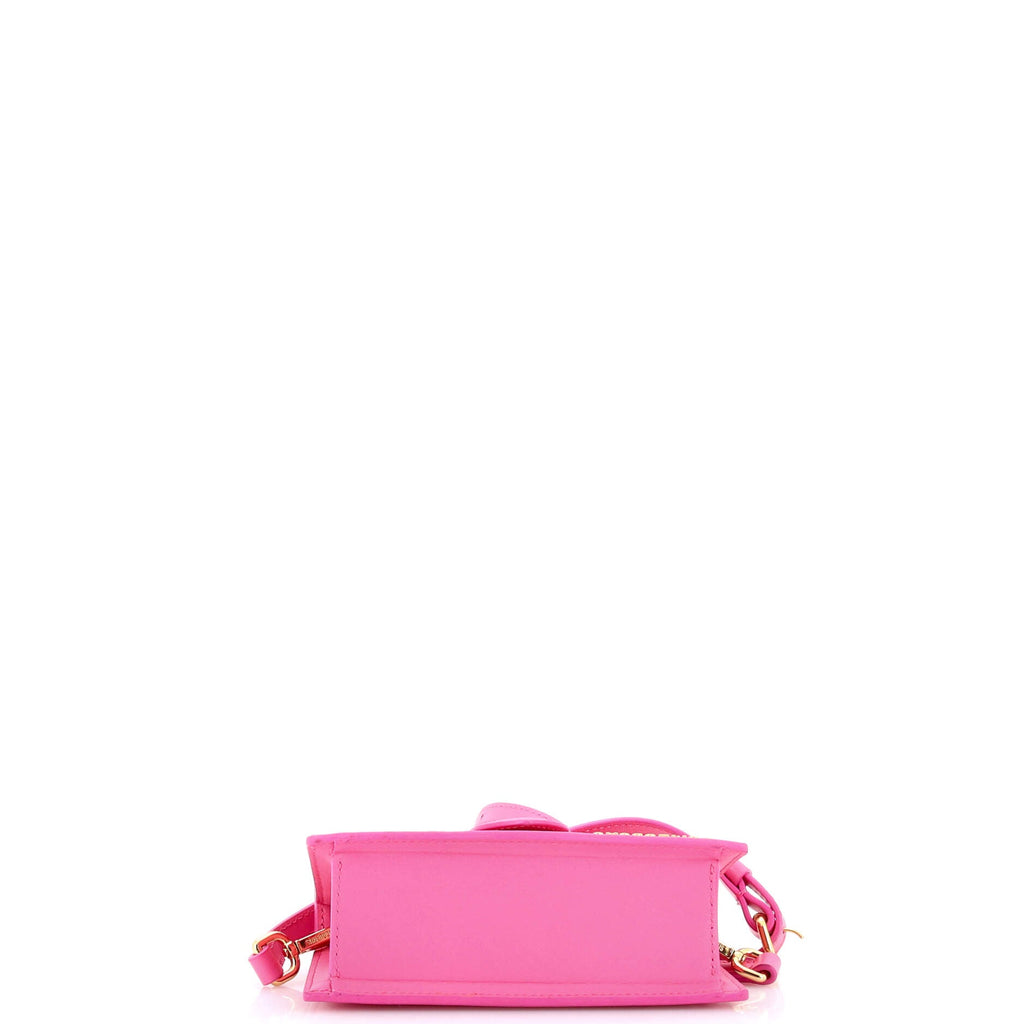 Le Bambino Top Handle Flap Bag Leather