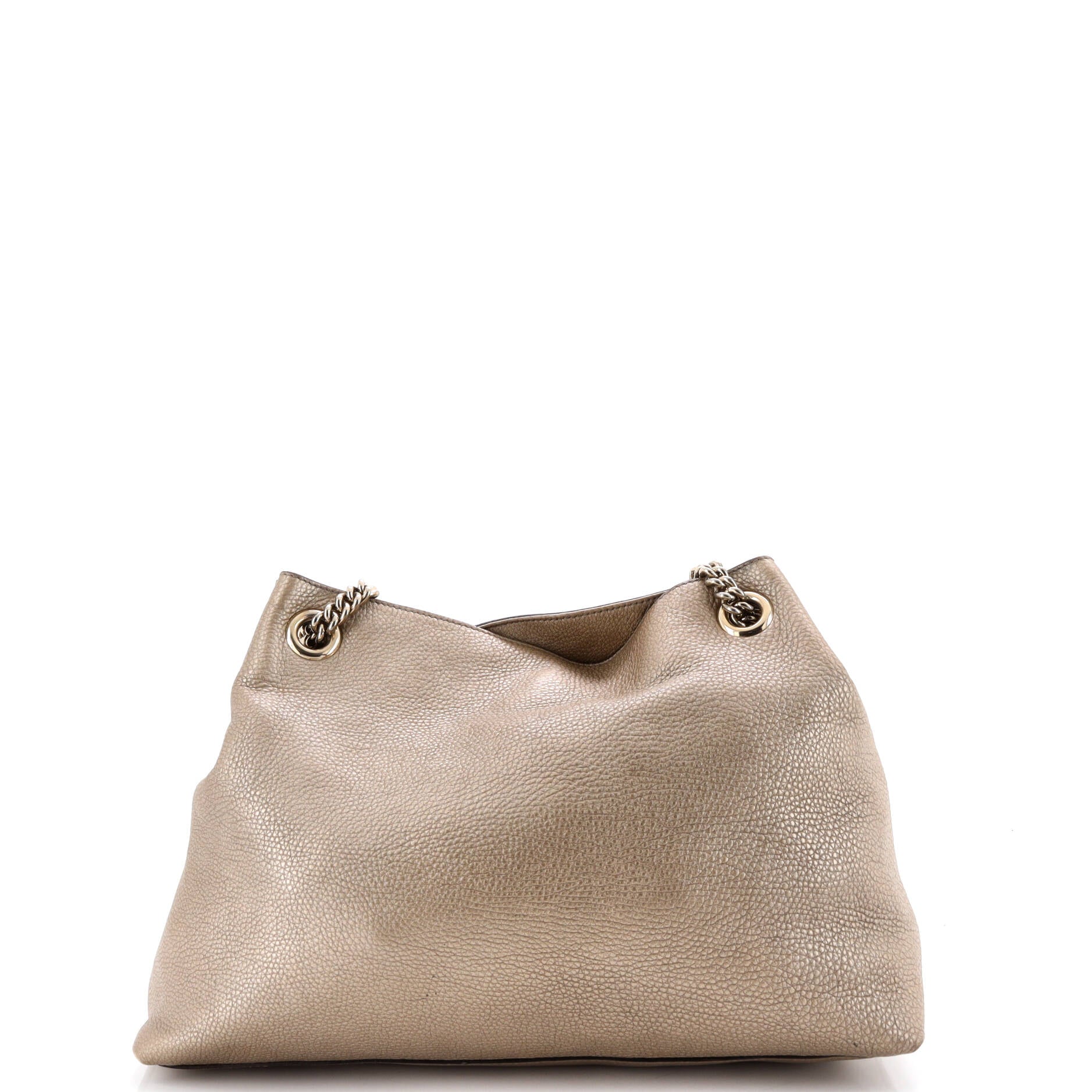 Soho Chain Strap Shoulder Bag Leather Medium