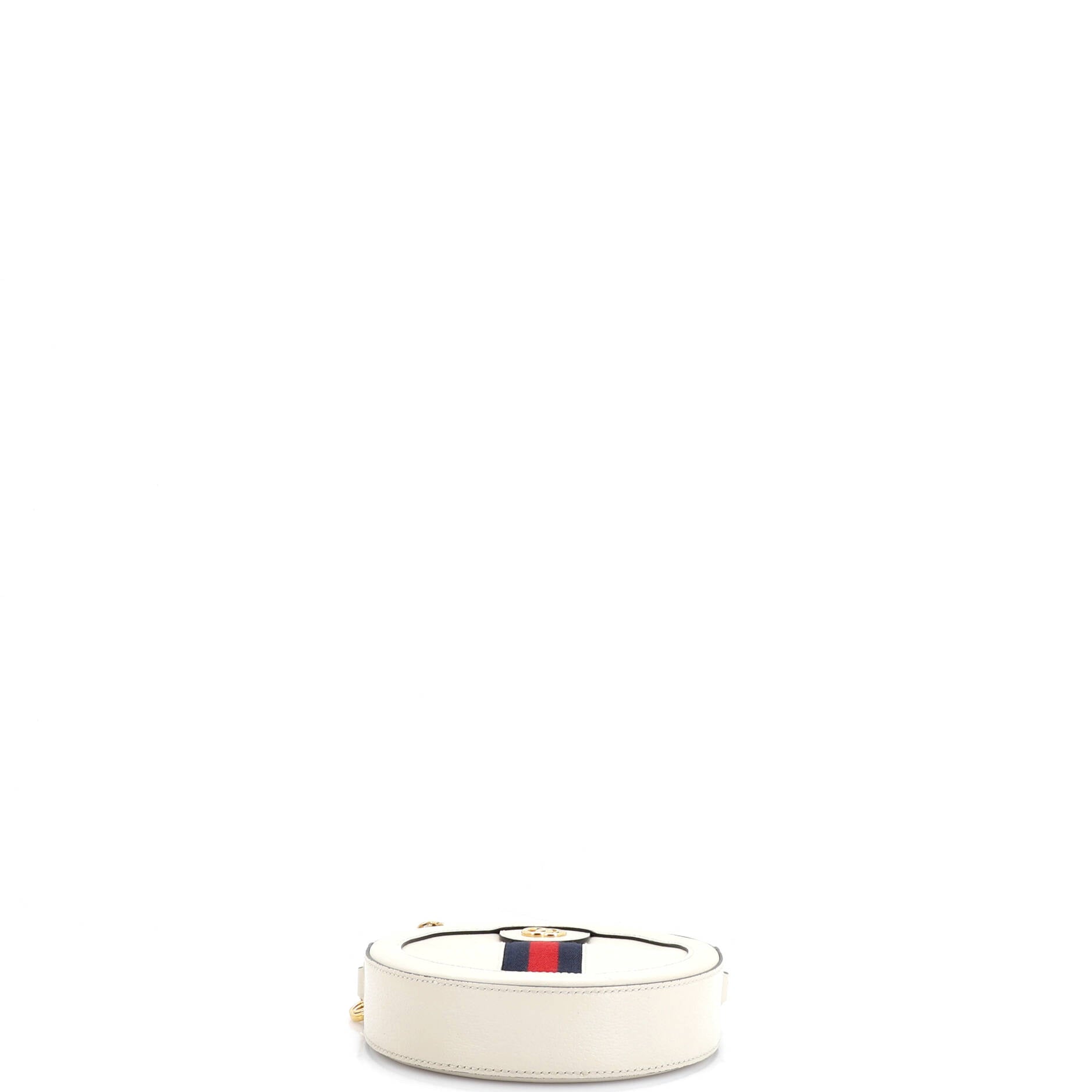 Ophidia Round Shoulder Bag Leather Mini