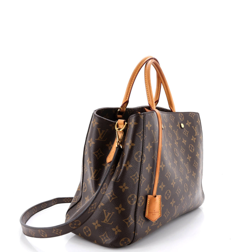 Montaigne Handbag Monogram Canvas GM