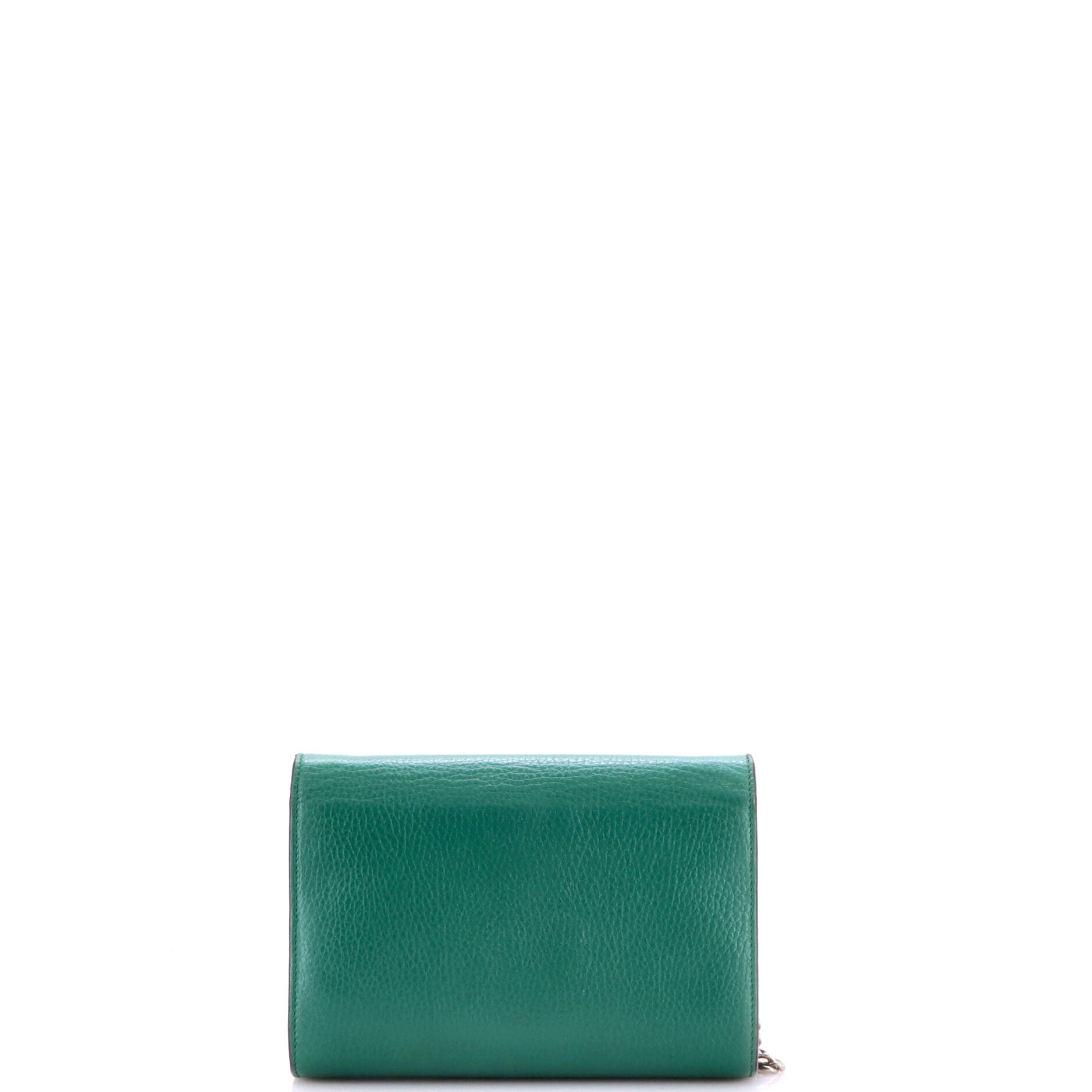 Dionysus Chain Wallet Leather with Embellished Detail Small