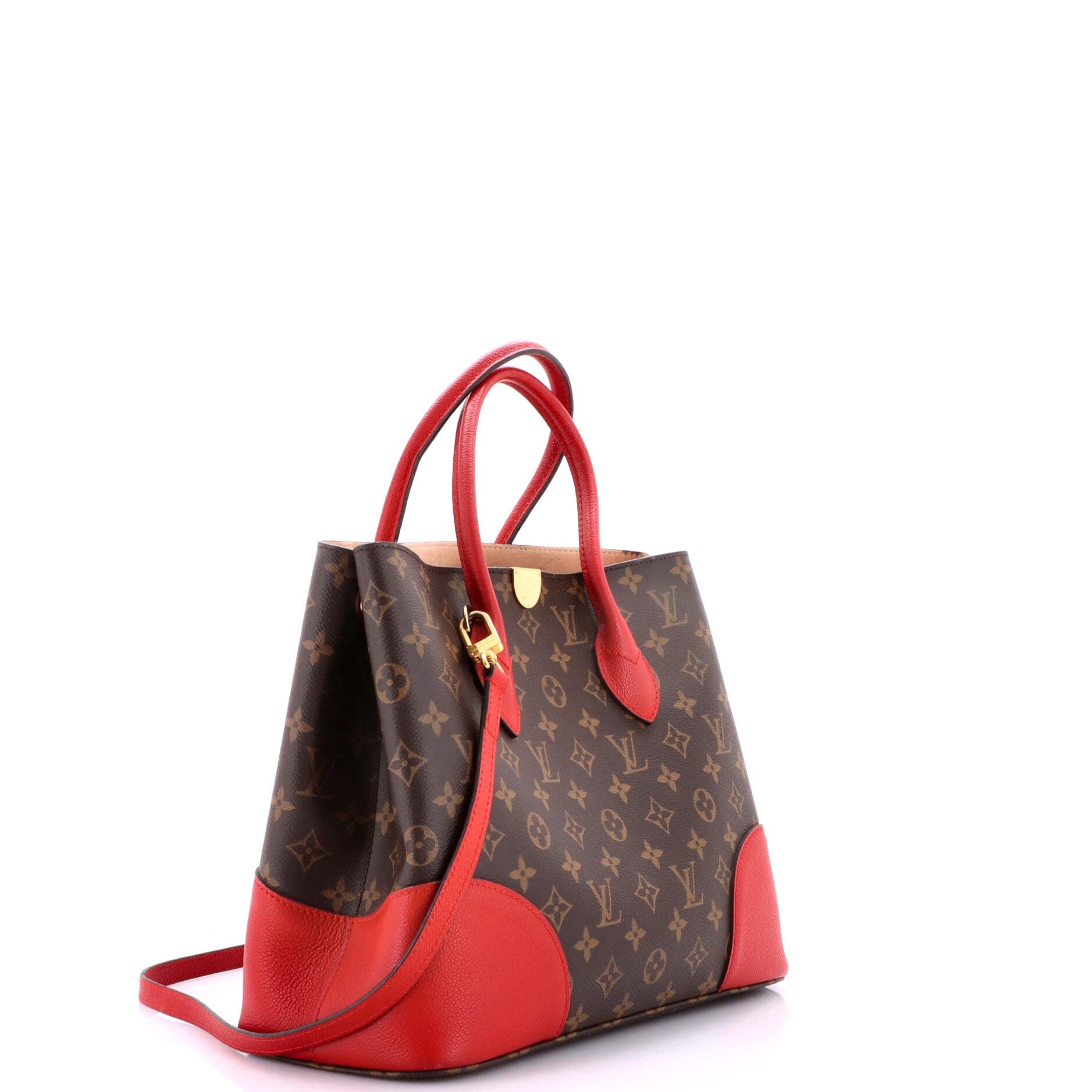 Flandrin Handbag Monogram Canvas and Leather