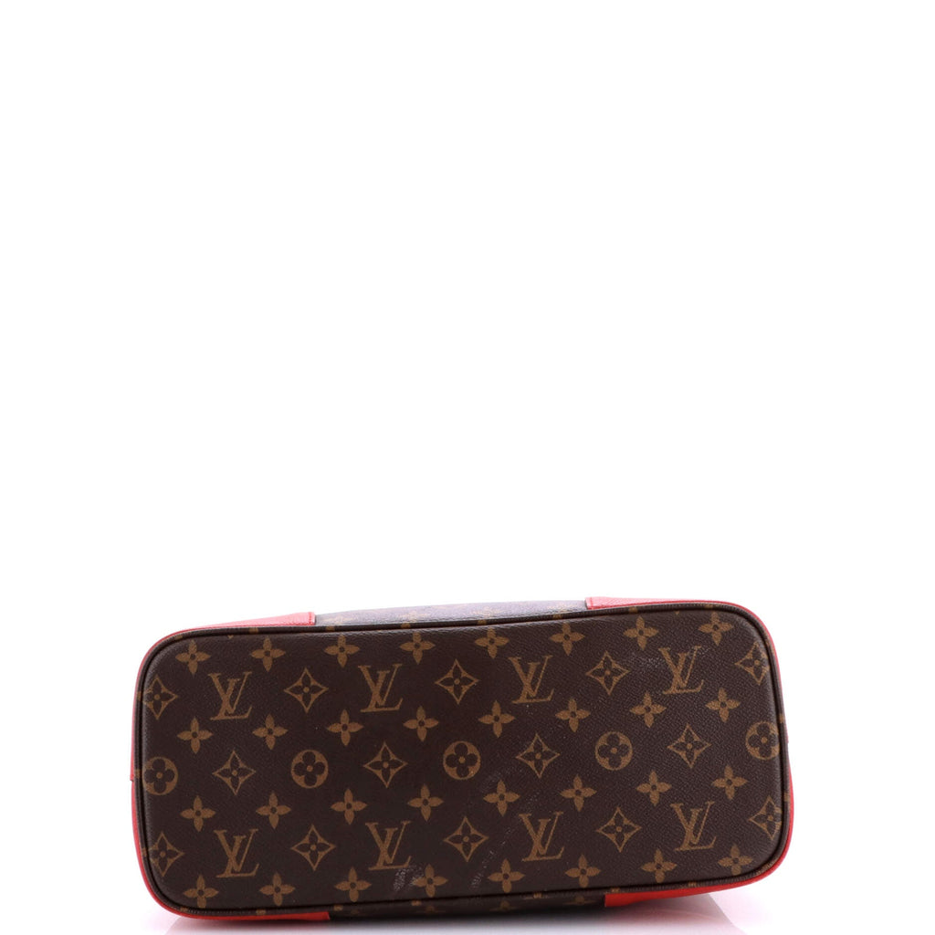 Flandrin Handbag Monogram Canvas and Leather