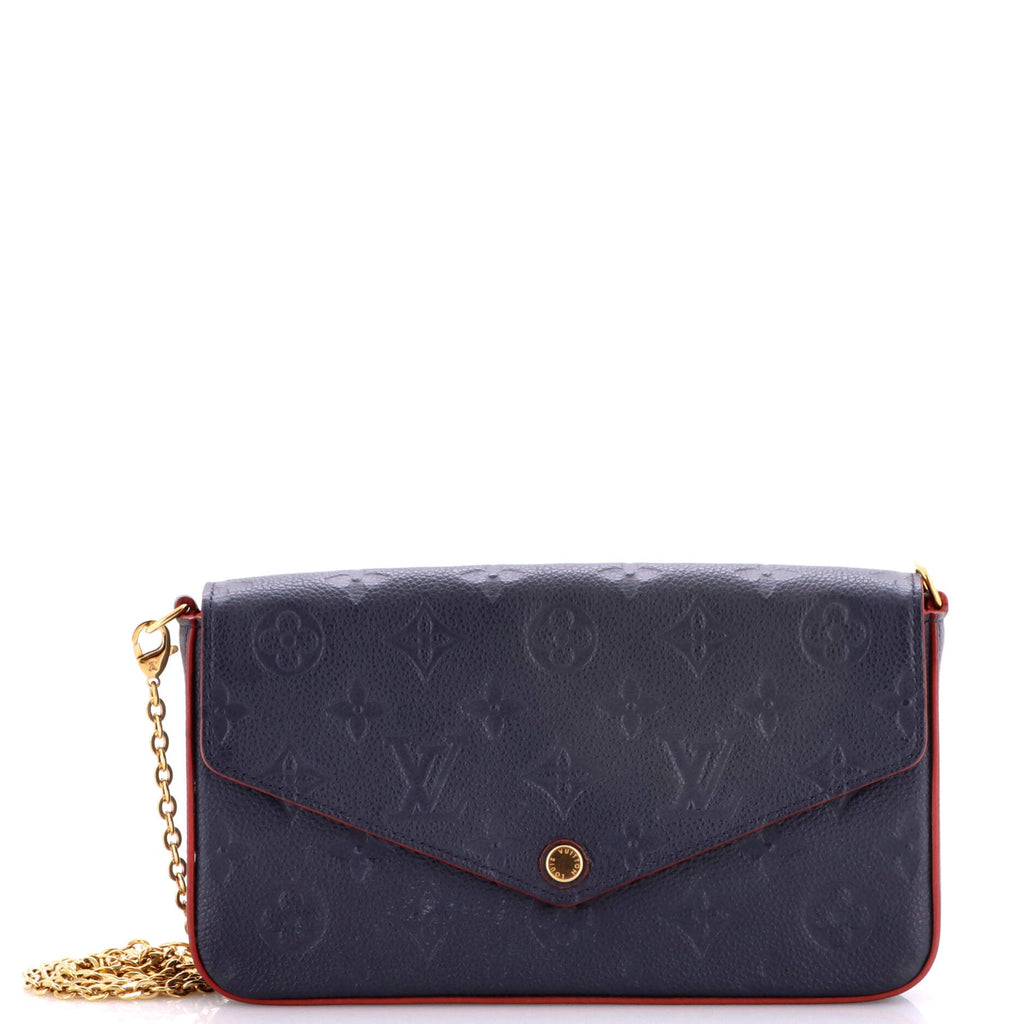 Felicie Pochette Monogram Empreinte Leather