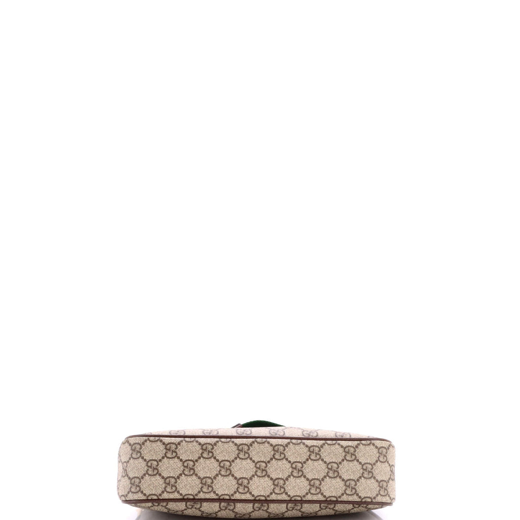 Ophidia Charm Shoulder Bag GG Coated Canvas Small