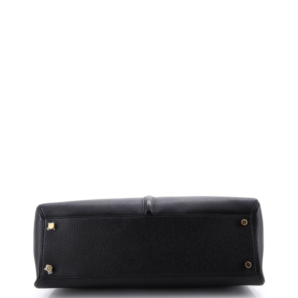 16 Top Handle Bag Grained Calfskin Medium