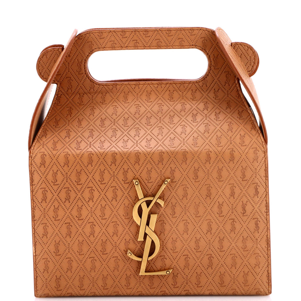 Take-Away Box Bag Monogram All Over Leather