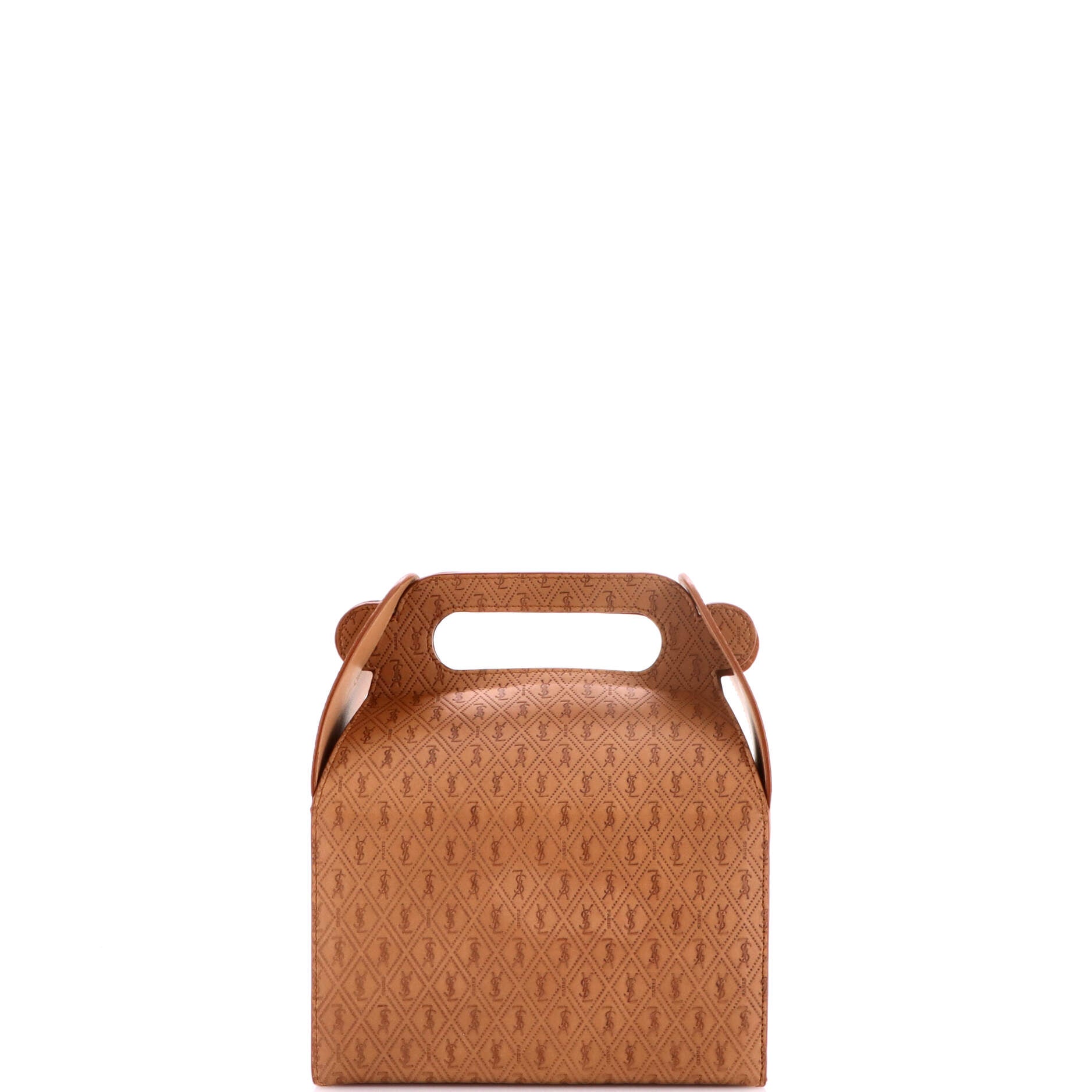 Take-Away Box Bag Monogram All Over Leather