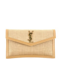 Uptown Pouch Raffia