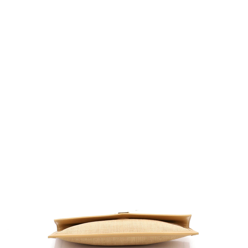 Uptown Pouch Raffia