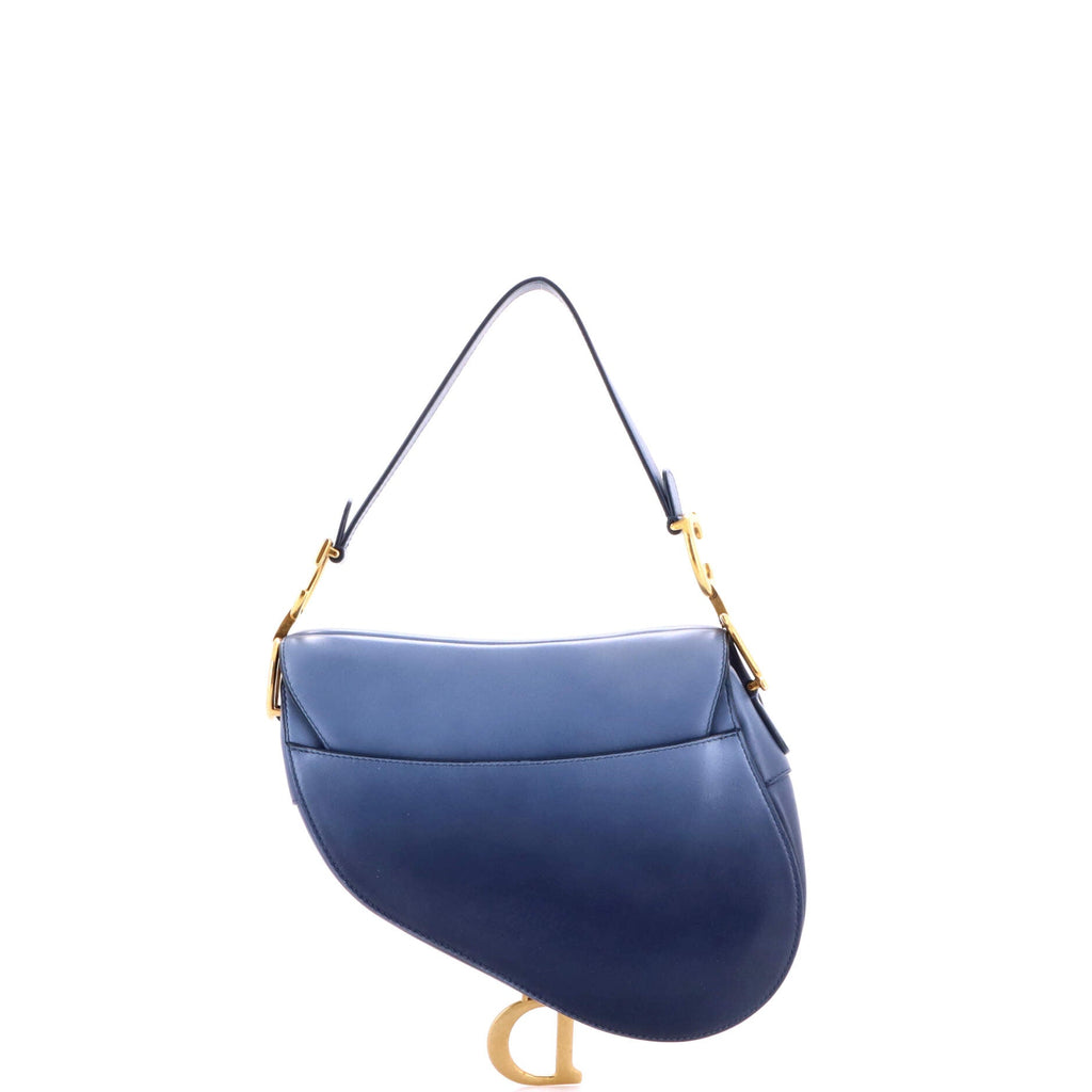 Saddle Handbag Gradient Leather Medium