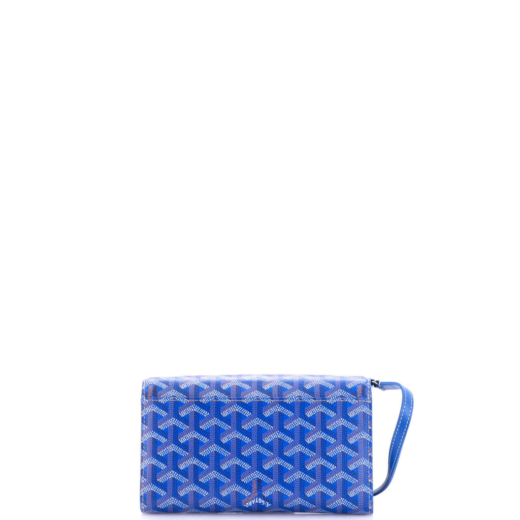 Varenne Continental Wallet with Strap Coated Canvas