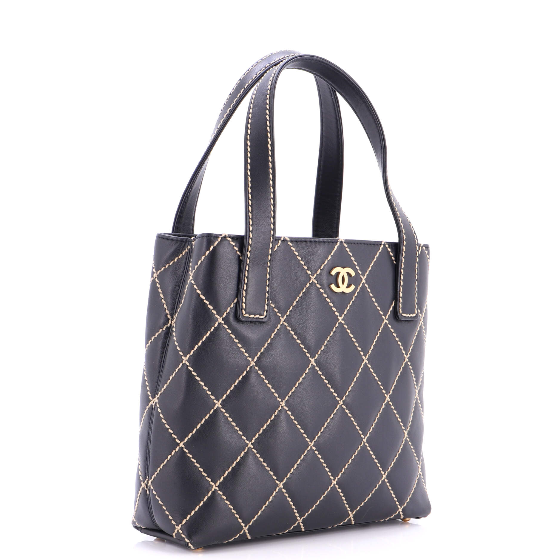 Surpique Tote Quilted Leather Small