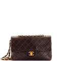 Vintage Classic Double Flap Bag Quilted Lambskin Small