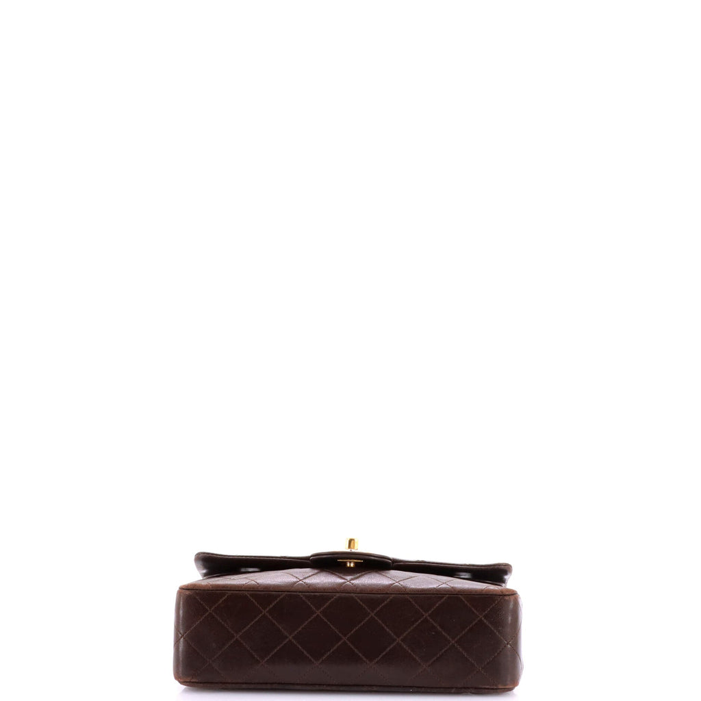Vintage Classic Double Flap Bag Quilted Lambskin Small