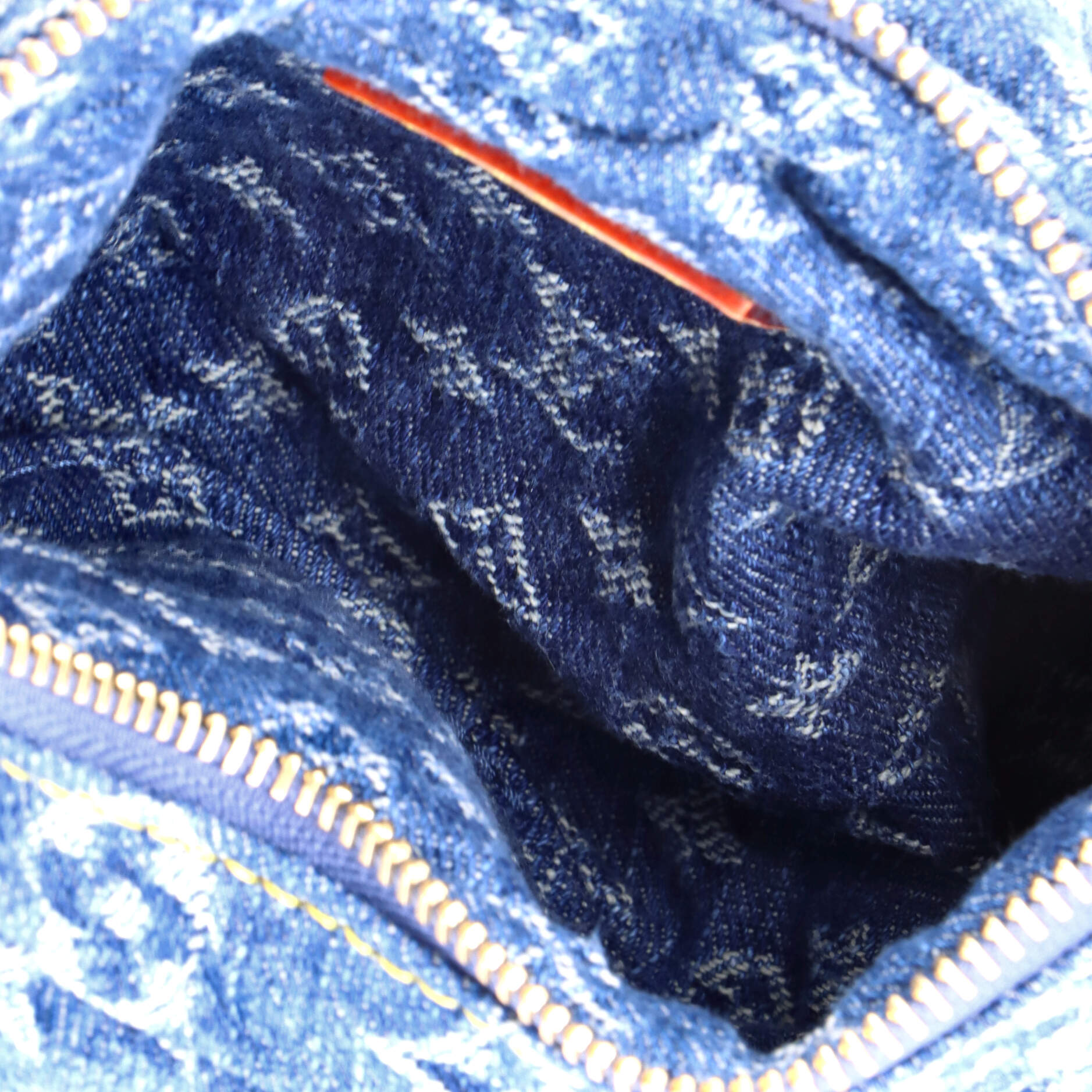 Pochette Valley Monogram Denim