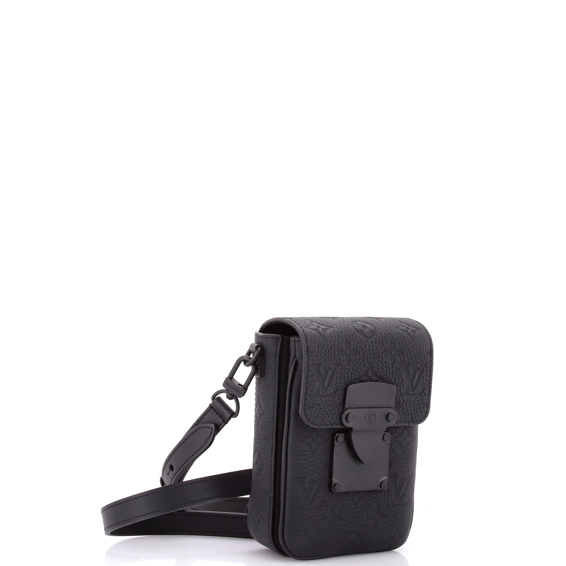 S Lock Vertical Wearable Wallet Monogram Taurillon Leather