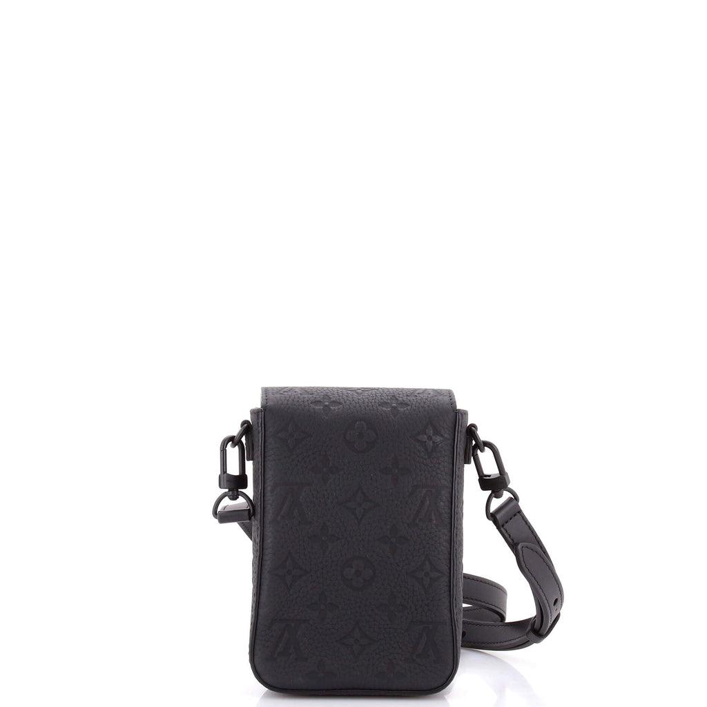 S Lock Vertical Wearable Wallet Monogram Taurillon Leather