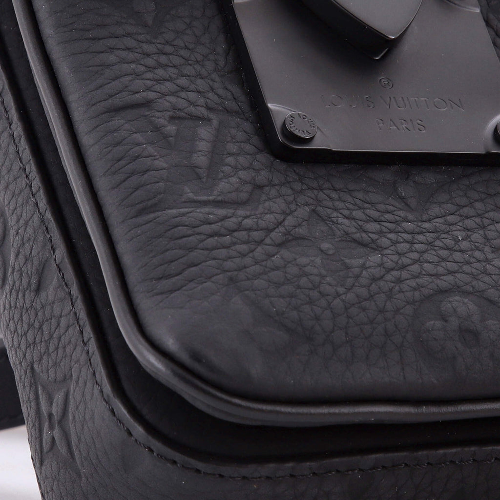 S Lock Vertical Wearable Wallet Monogram Taurillon Leather