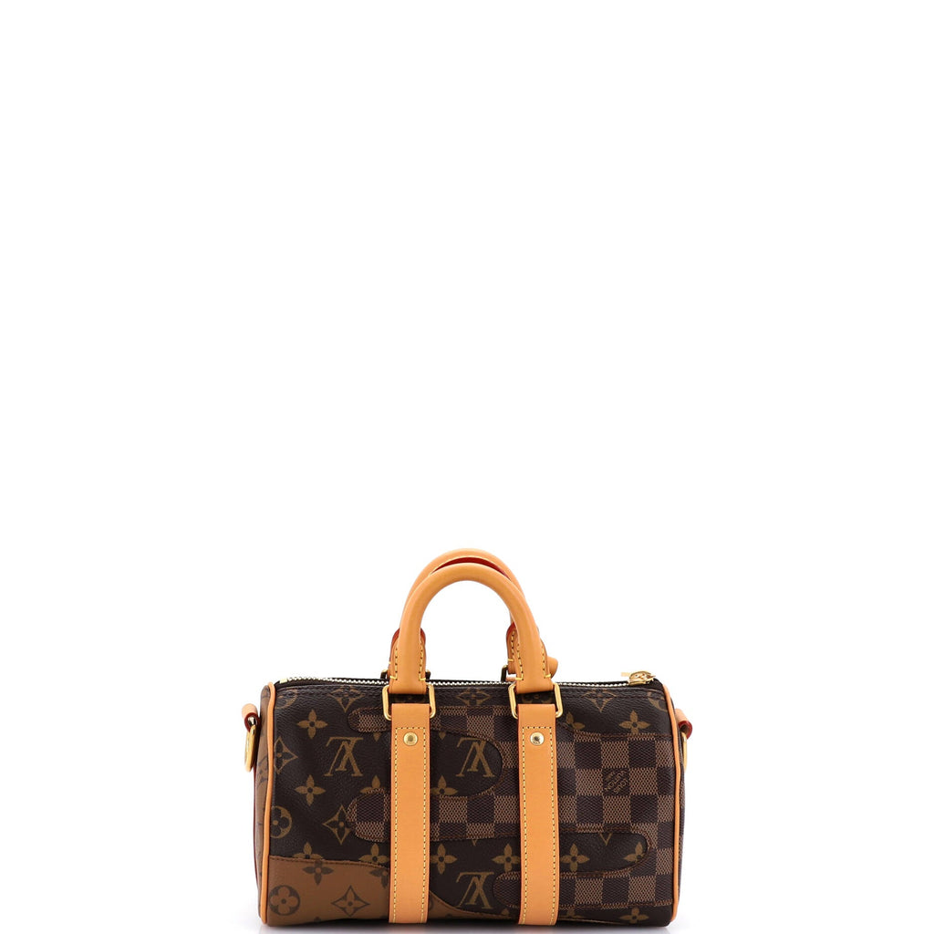 Keepall Bandouliere Bag Limited Edition Monogram Landscape Canvas 25