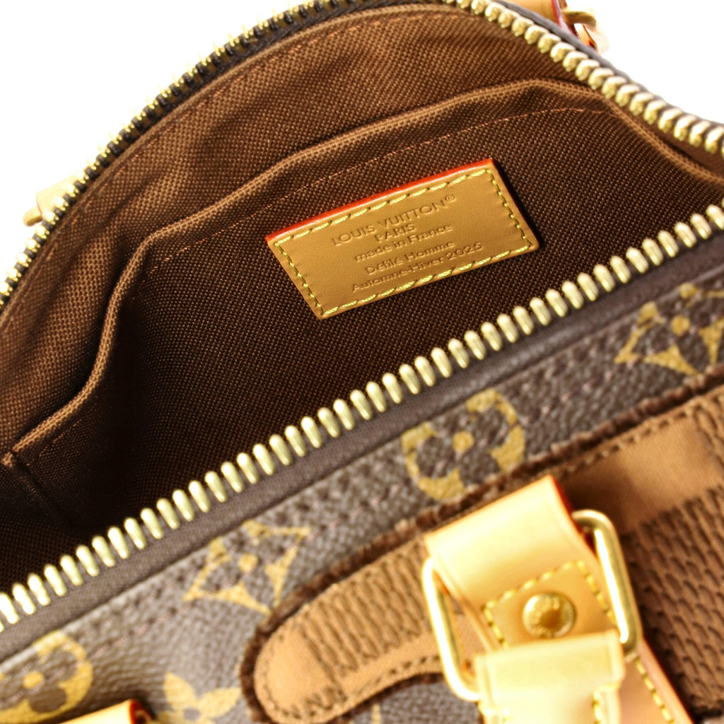 Keepall Bandouliere Bag Limited Edition Monogram Landscape Canvas 25