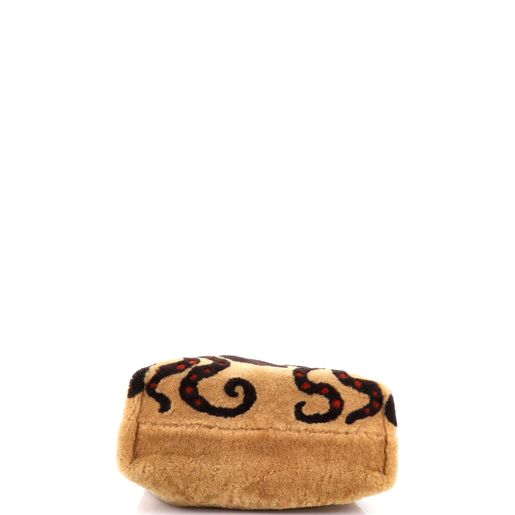 Flamenco Knot Bag Bernard Leach Shearling Large