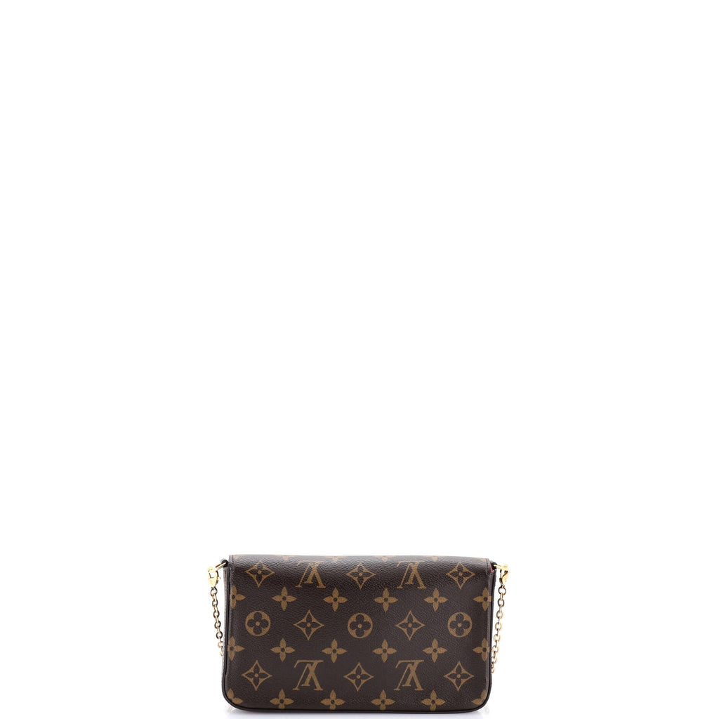 Felicie Pochette Limited Edition Vivienne Xmas Monogram Canvas
