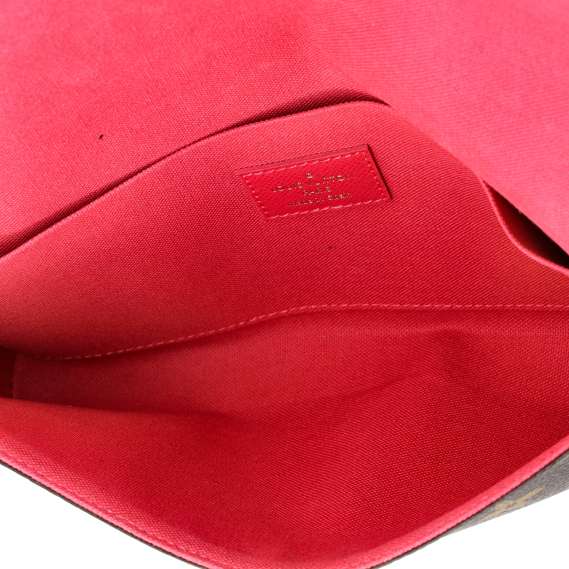 Felicie Pochette Limited Edition Vivienne Xmas Monogram Canvas
