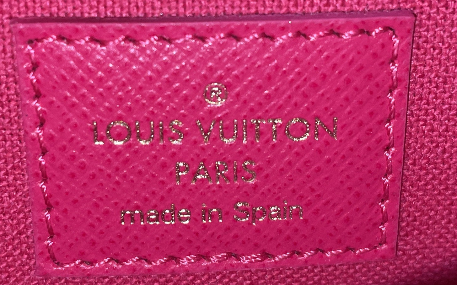 Felicie Pochette Limited Edition Vivienne Xmas Monogram Canvas