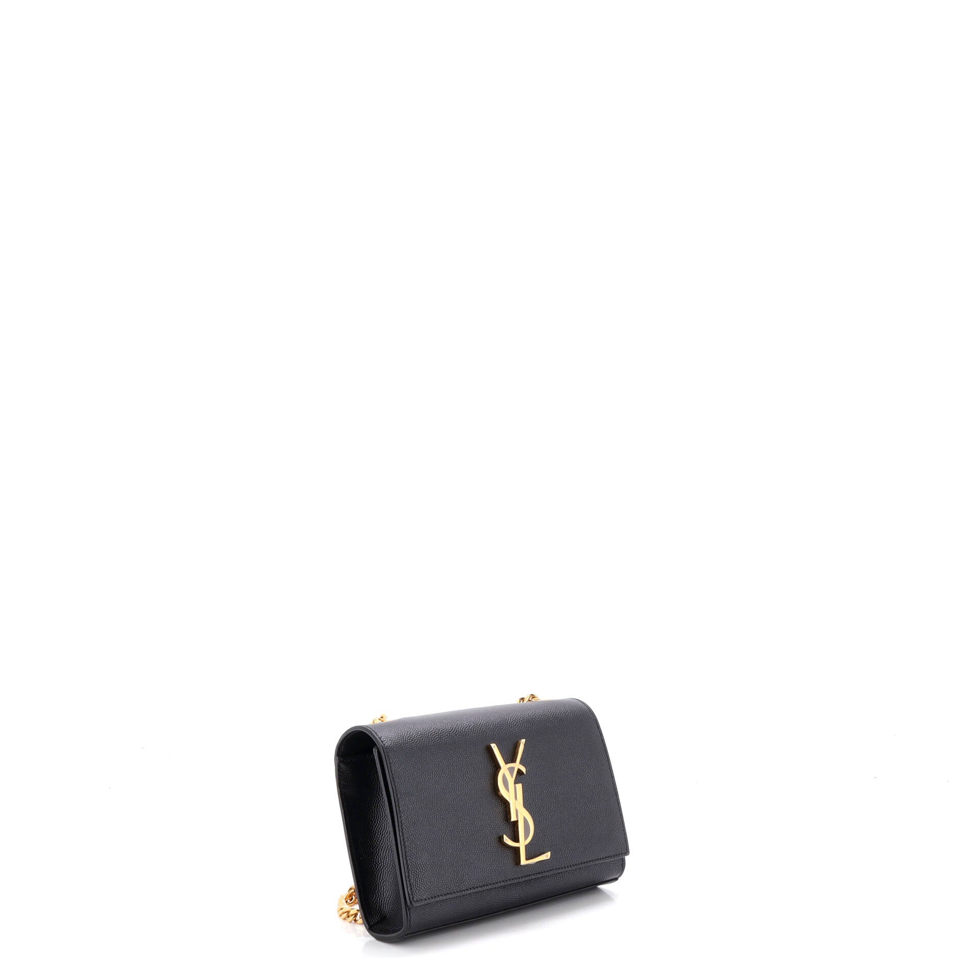 Classic Monogram Crossbody Bag Grainy Leather Small